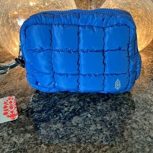 Free People Quilted Mini Case with Wristlet Strap